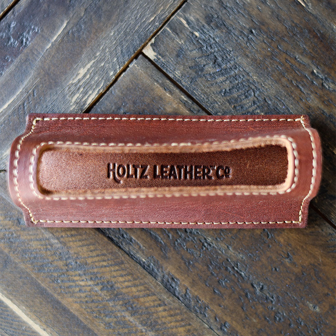 The Ambassador Personalized Fine Leather Business Card Holder