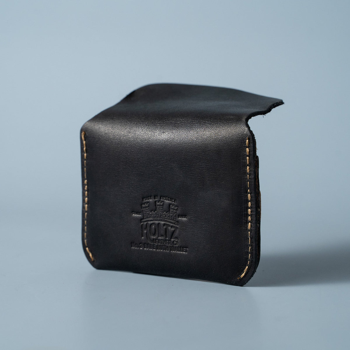 No. 3 Babe Ruth – Personalized Fine Leather Front Pocket Wallet