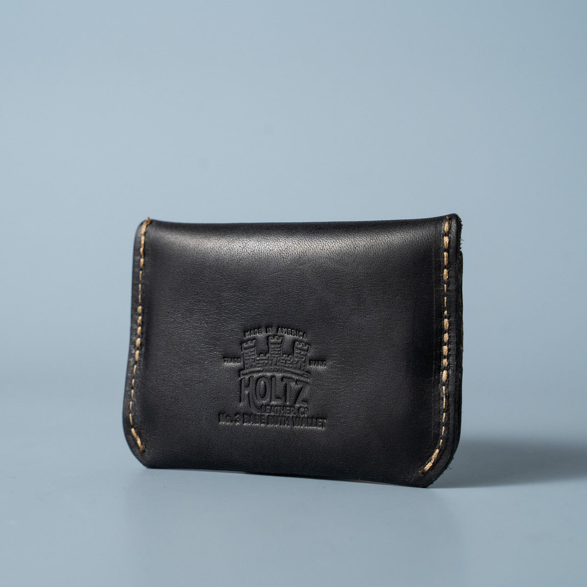 No. 3 Babe Ruth – Personalized Fine Leather Front Pocket Wallet