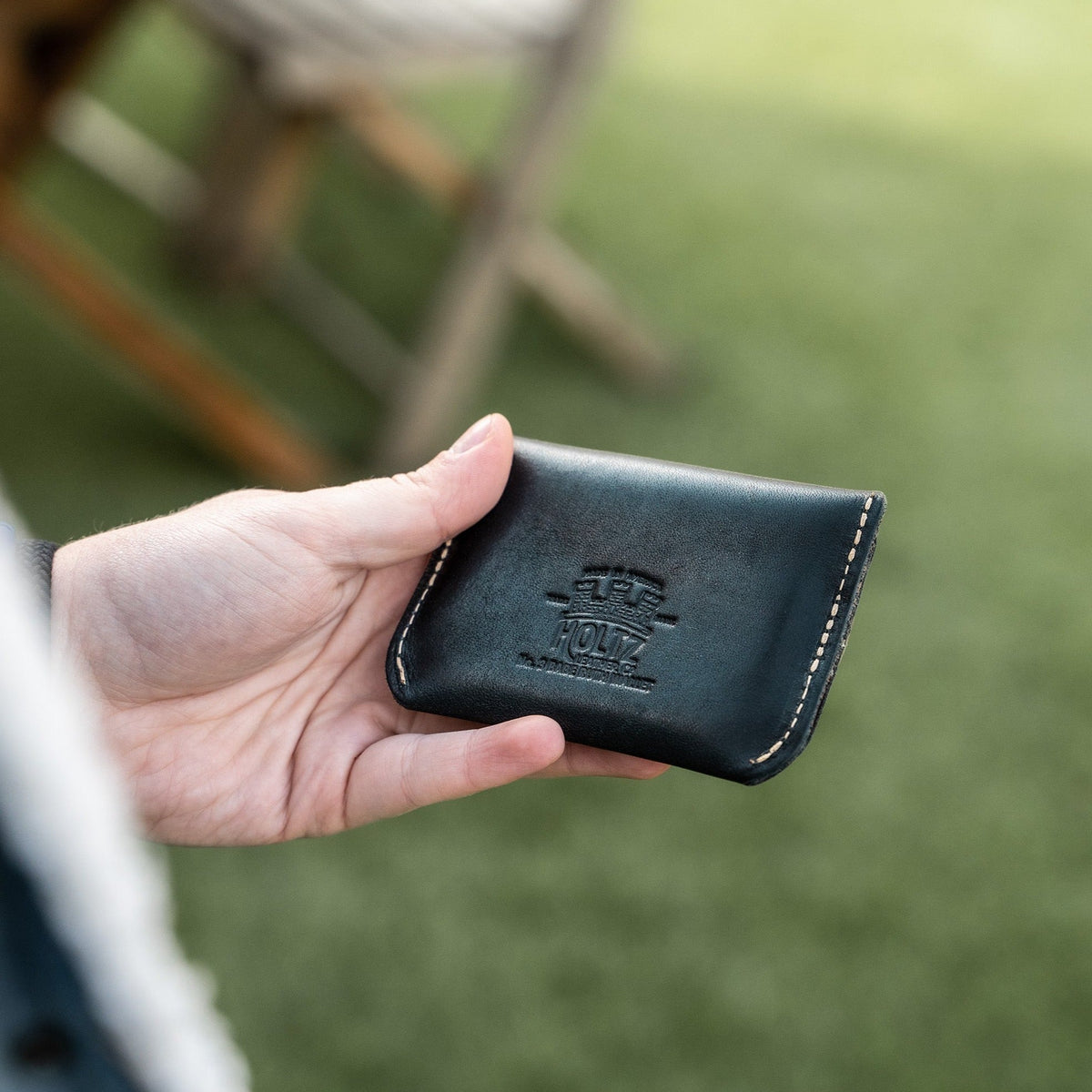 No. 3 Babe Ruth – Personalized Fine Leather Front Pocket Wallet