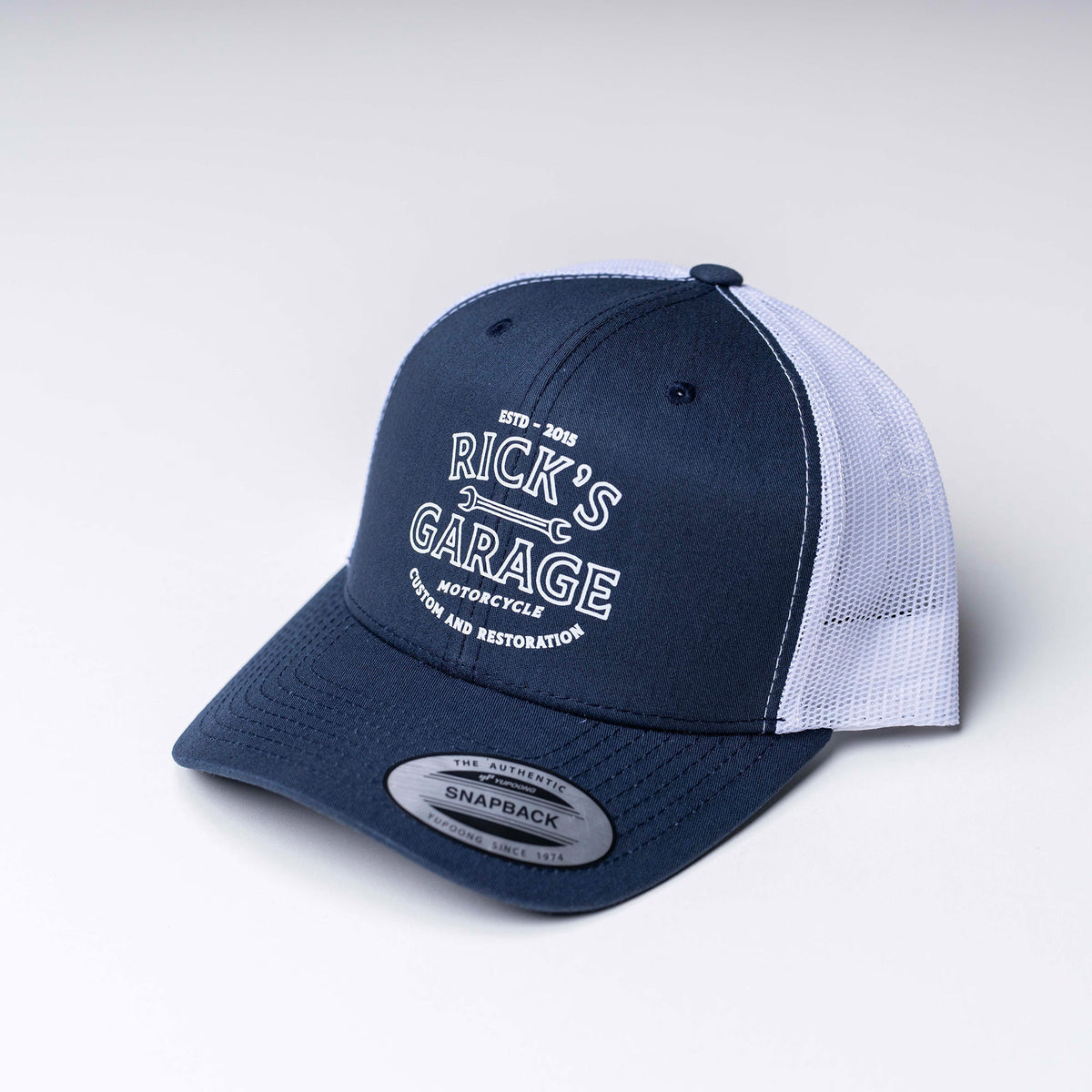 Custom Garage Hat Vintage Ink™ - Yupoong 6606 Trucker Hat