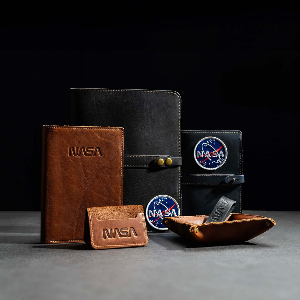 The Nasa Scholar - Personalized Leather Journal Cover