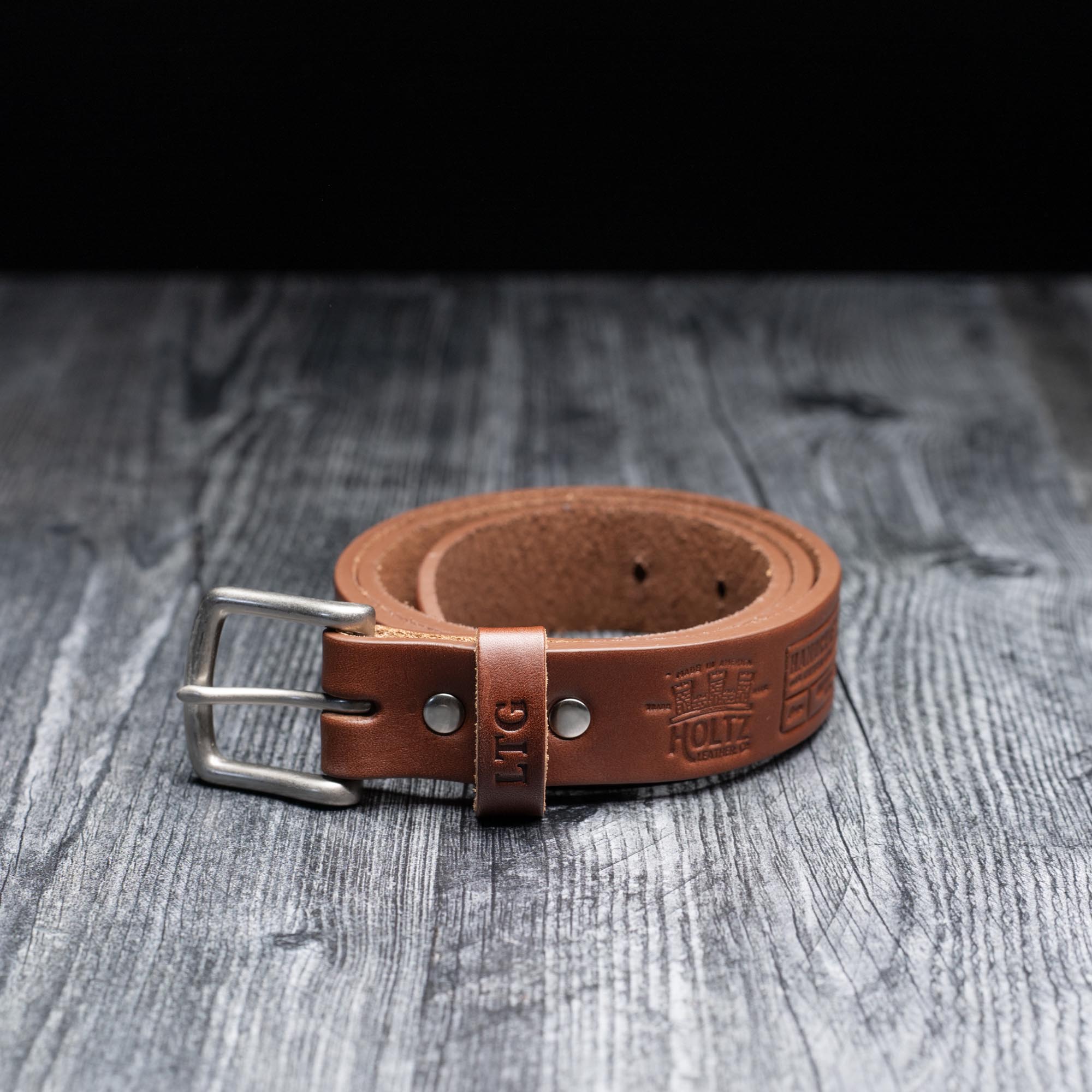 Fine Leather Men's Dress Belt Handcrafted from Bridle Leather - Holtz Co. Fine Leather Men's Dress Belt Handcrafted from Bridle Leather - Holtz Co.