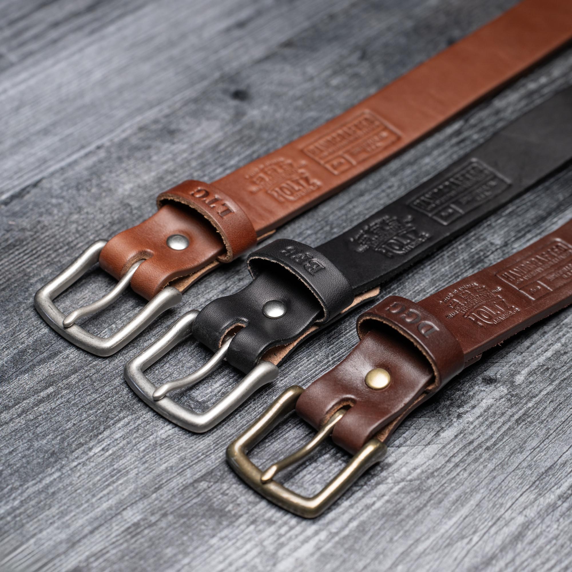 Fine Leather Men's Dress Belt Handcrafted from Bridle Leather - Holtz Co. Fine Leather Men's Dress Belt Handcrafted from Bridle Leather - Holtz Co.