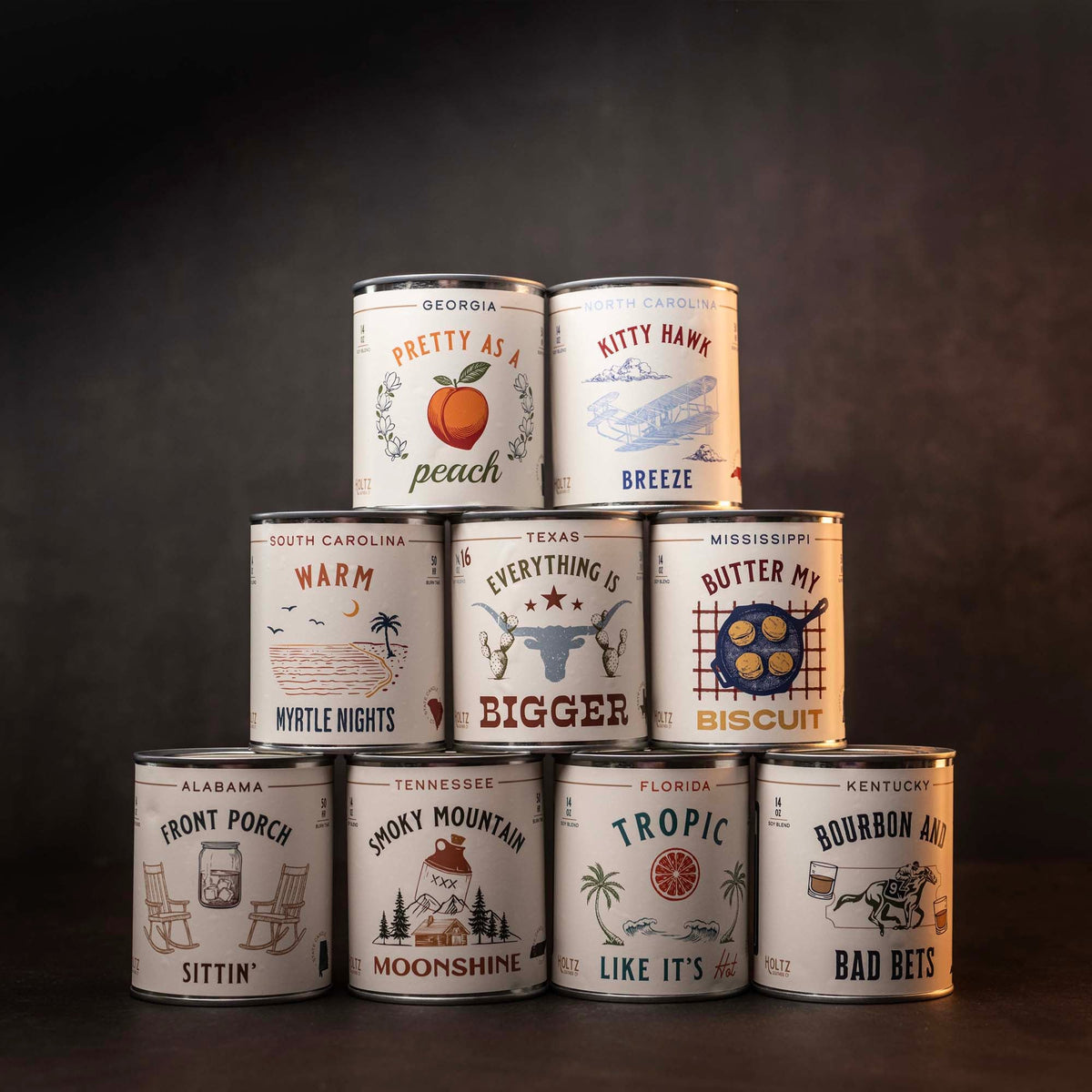 Tennessee - Smoky Mountain Moonshine State Candle