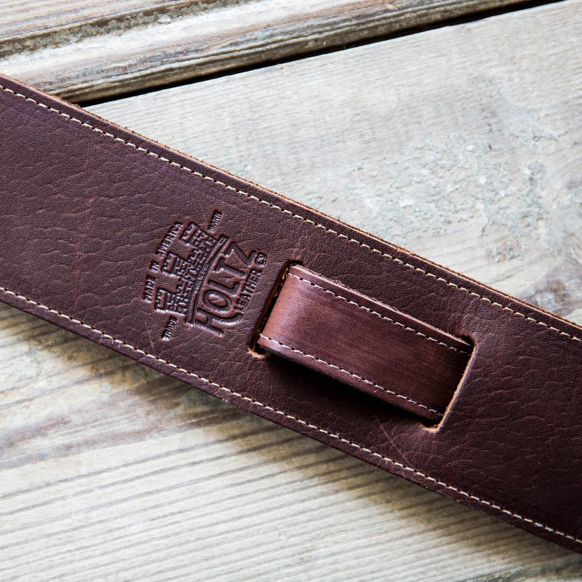 The Legend ~ Personalized Fine Leather Guitar Strap