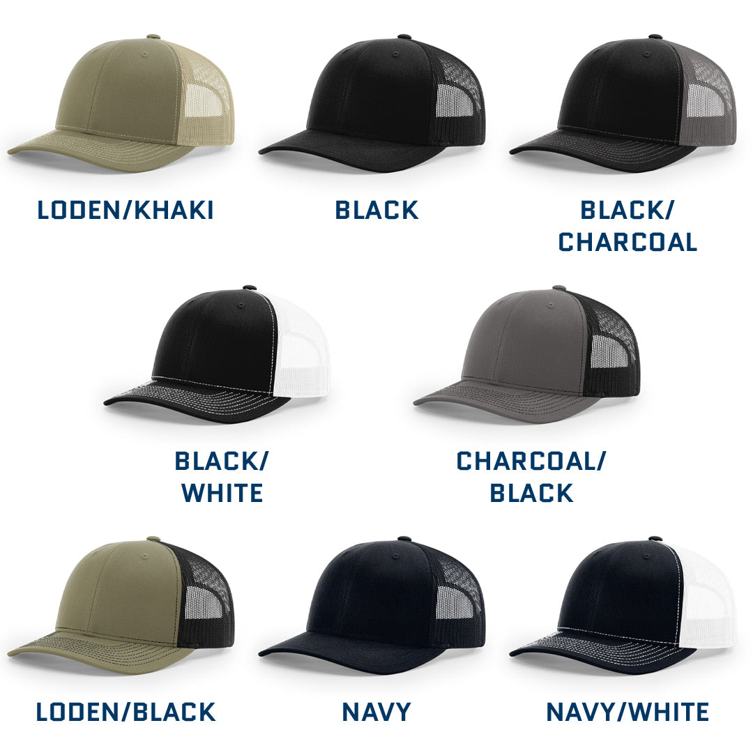 Vintage Ink™ Customized with Your Logo ~  Richardson 112RE Recycled Trucker Hat