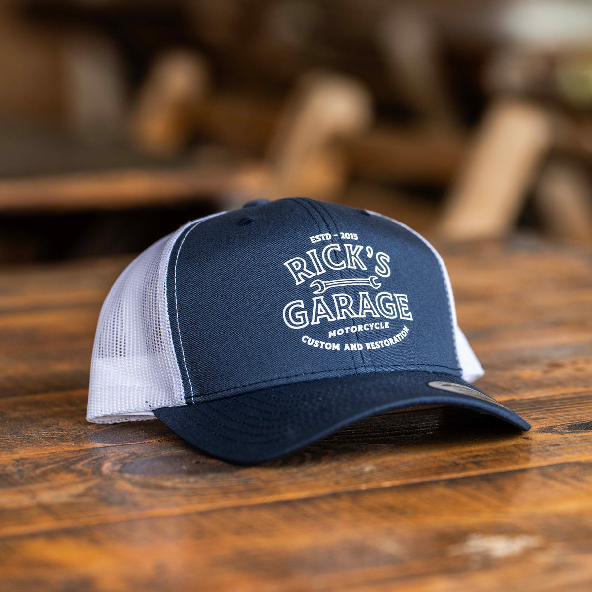 Custom Garage Hat Vintage Ink™ - Yupoong 6606 Trucker Hat