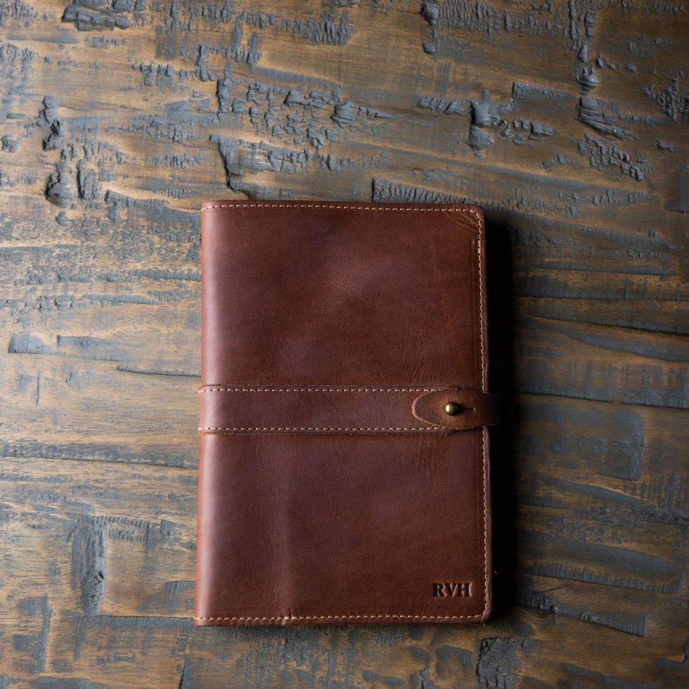 The Inventor Personalized Fine Leather A5 Moleskine Journal Diary - With Logo