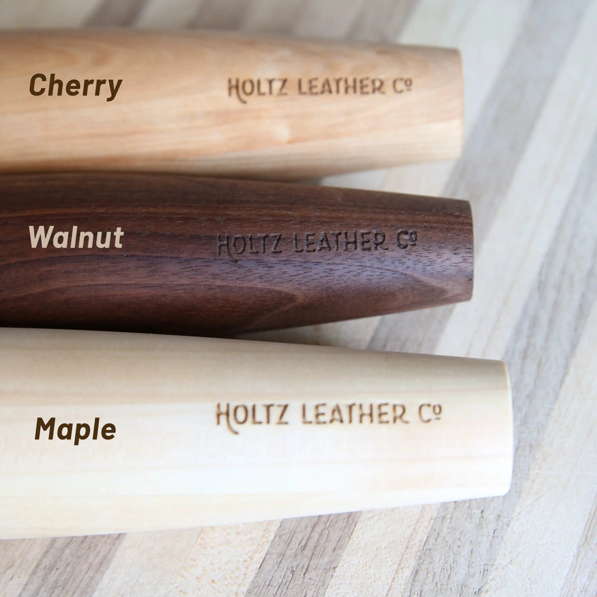 Hand-Turned French Style Wood Rolling Pin
