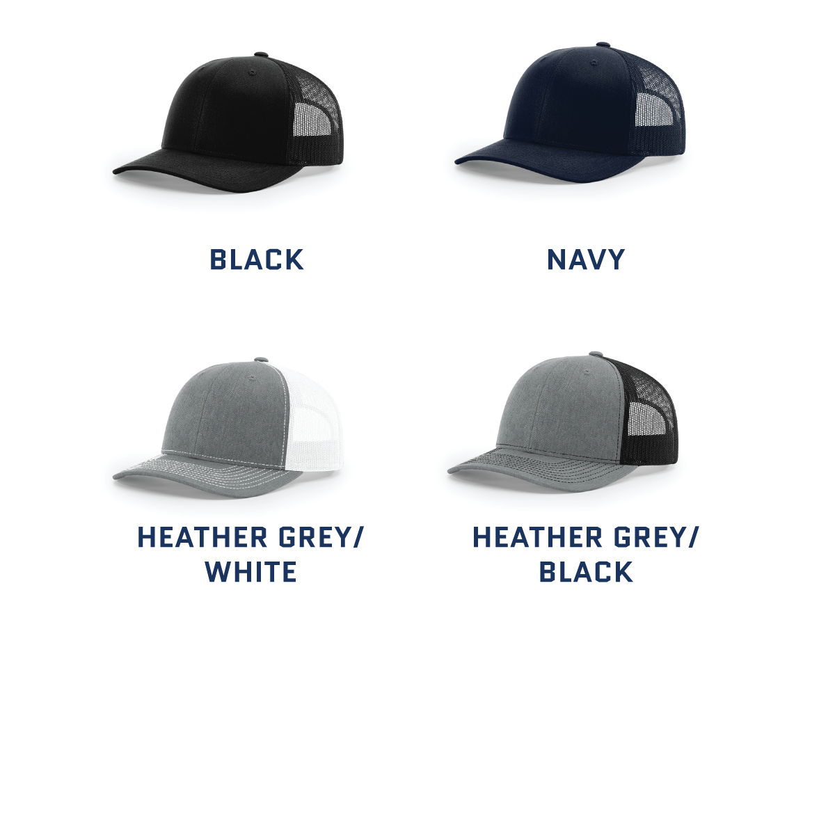 Lasered Leather Patch Kids Trucker Hat ~ Richardson 112 Youth Cap ~ Customized with YOUR LOGO