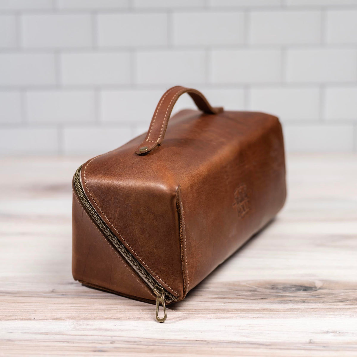 No. 307 Porter Dopp Kit – Full Grain Leather Toiletry Bag