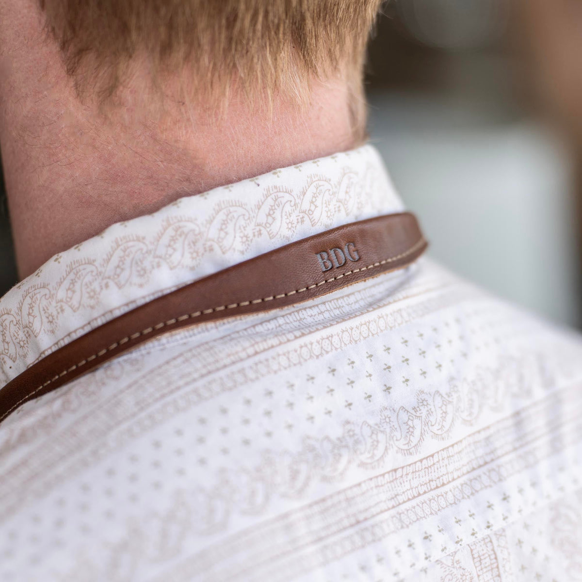 Personalized Fine Leather Sunglass Strap