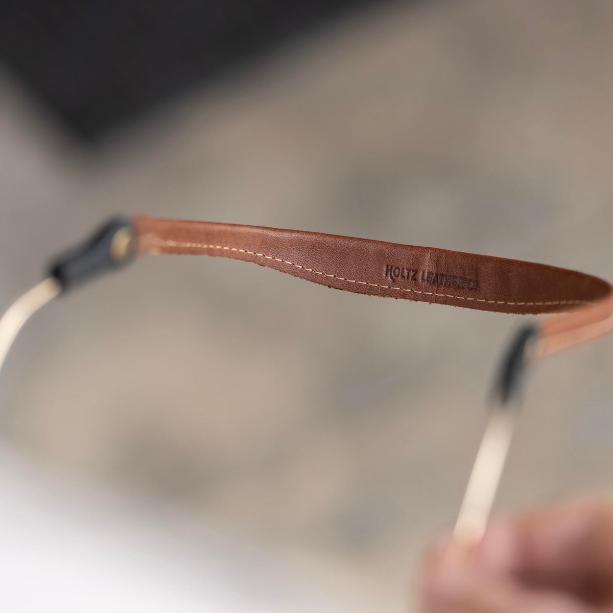 Personalized Fine Leather Sunglass Strap