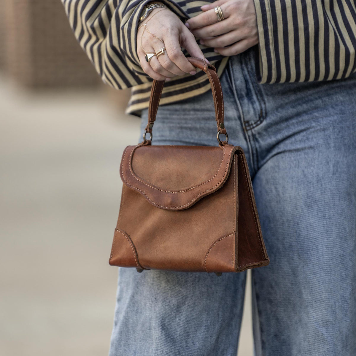 The Aly Fine Leather Women's Petite Purse