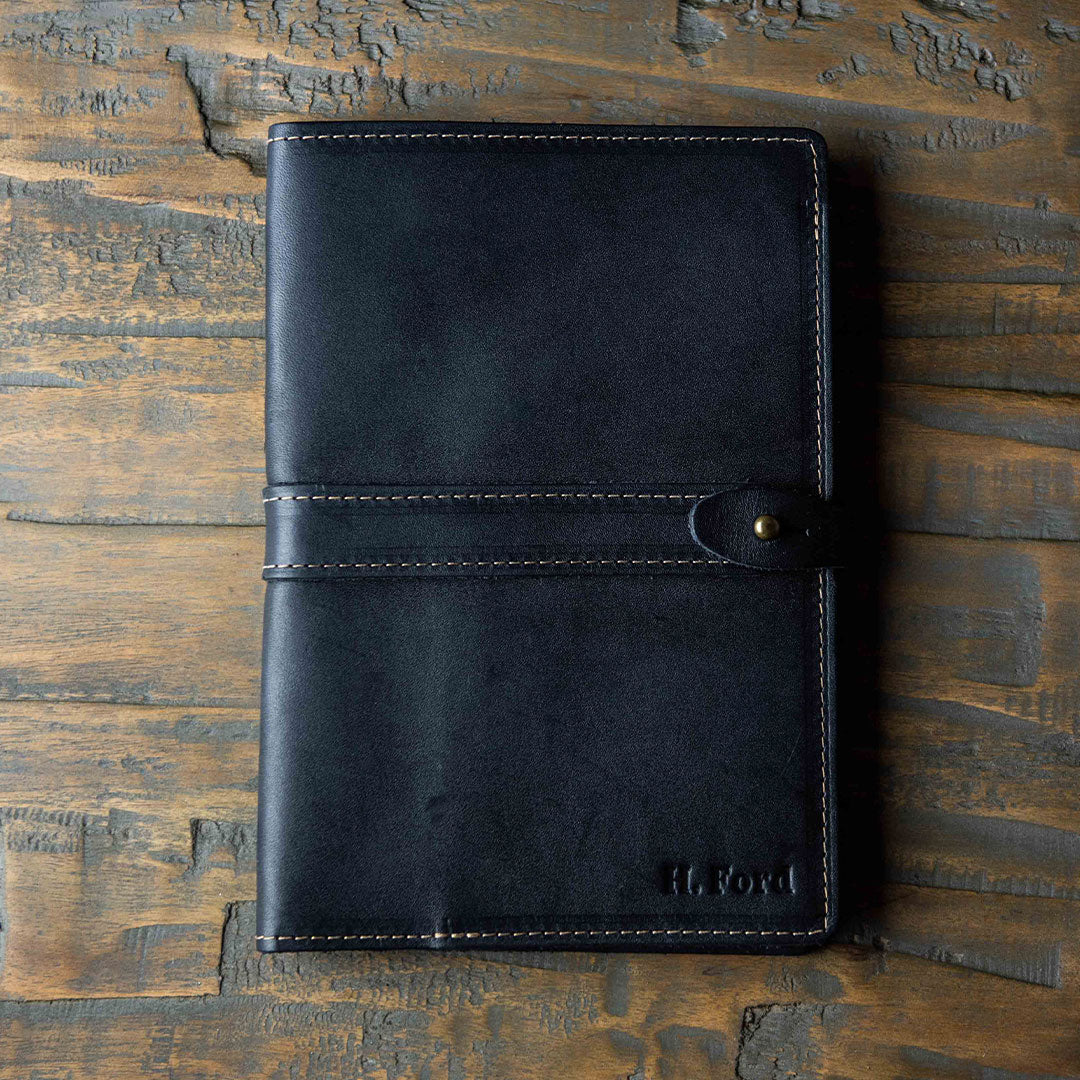 The Inventor Personalized Fine Leather A5 Journal Diary