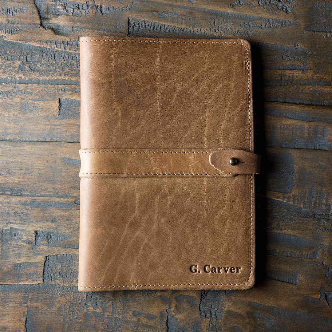 The Inventor Personalized Fine Leather A5 Journal Diary