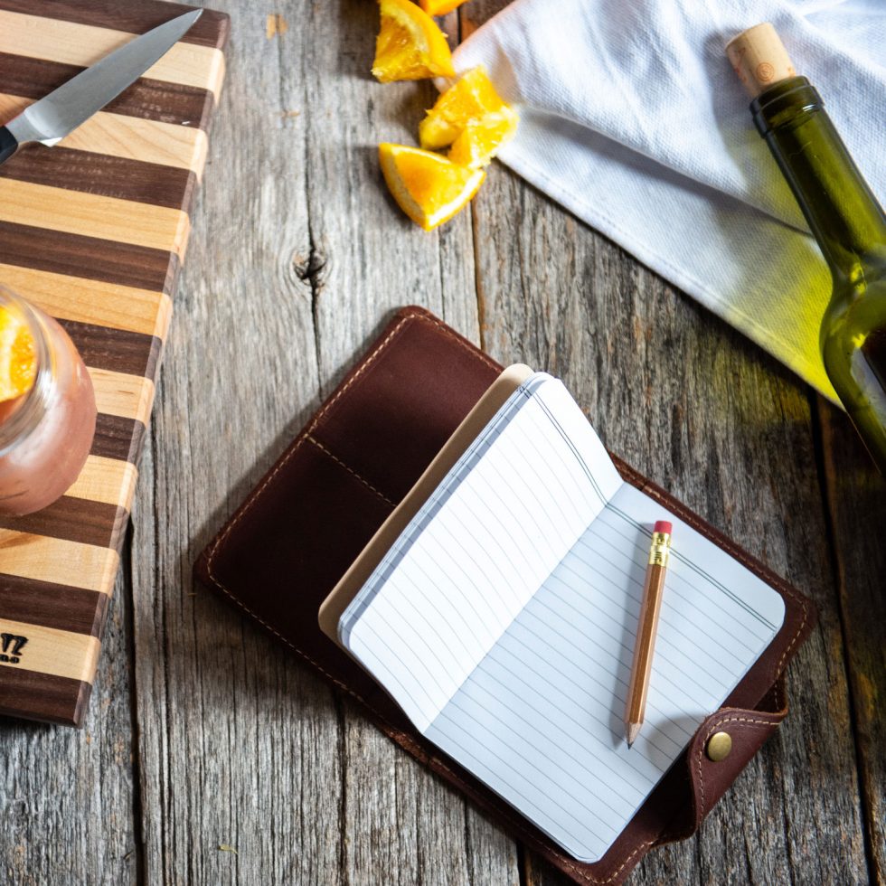 The Logbook Fine Leather Field Notes Wallet Pocketbook Cover