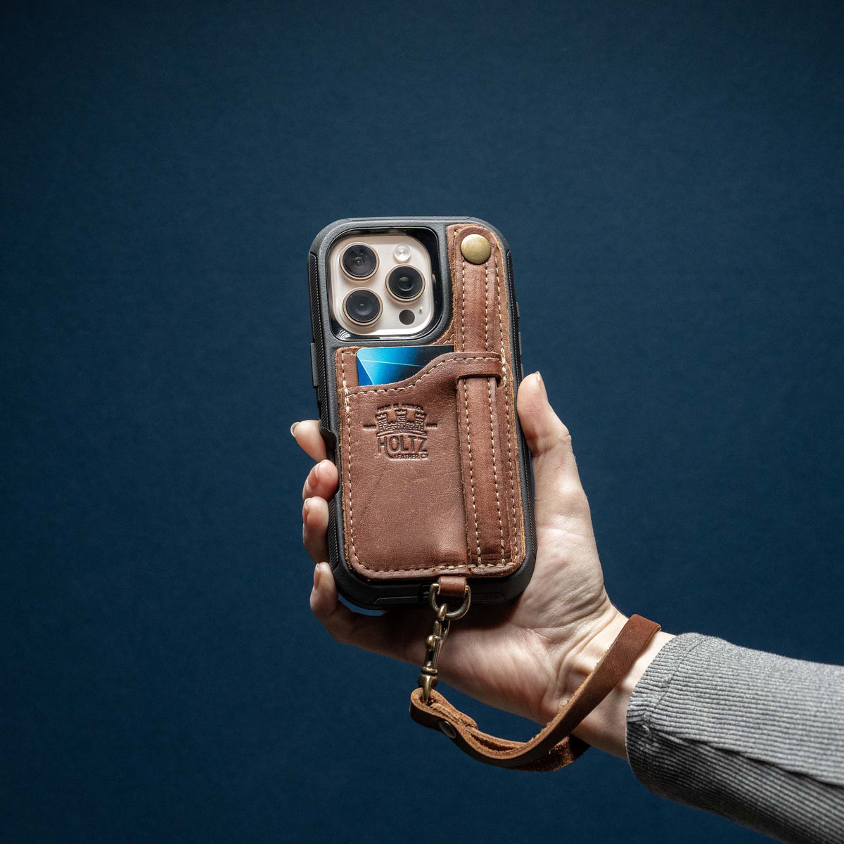 The SWITCH 4-IN-1 Leather Phone Case - WALLET, KICKSTAND & LOOP for iPhone®