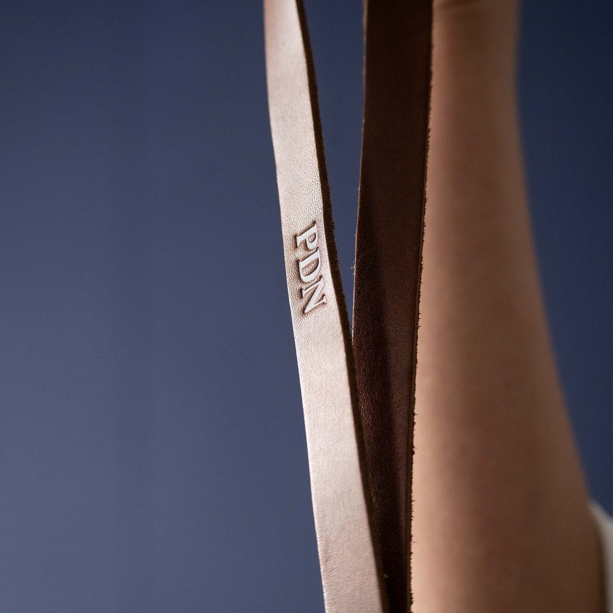 The Producer – Personalized Fine Leather Lanyard – With Swivel Clip
